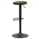 Bild 1 von Mid.you Barhocker, Schwarz, Dunkelgrün, Metall, Textil, 40x82x40 cm, Reach, Esszimmer, Barmöbel, Barhocker