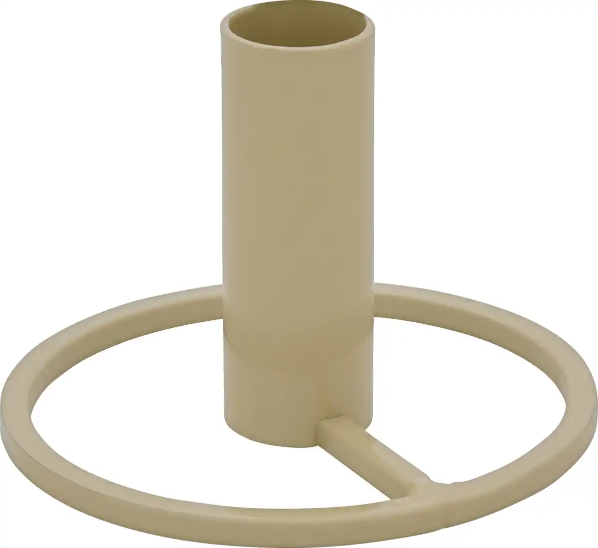 Bild 2 von RUBIN LICHT Stabkerzenhalter metal weiss/beige