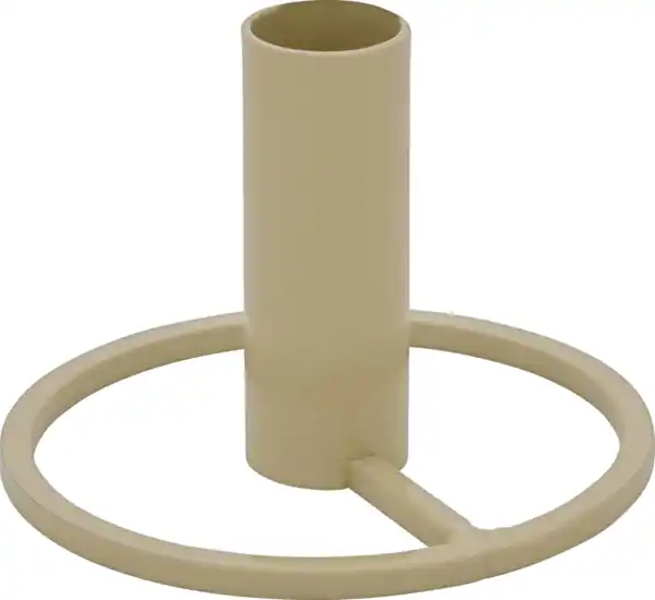 Bild 2 von RUBIN LICHT Stabkerzenhalter metal weiss/beige