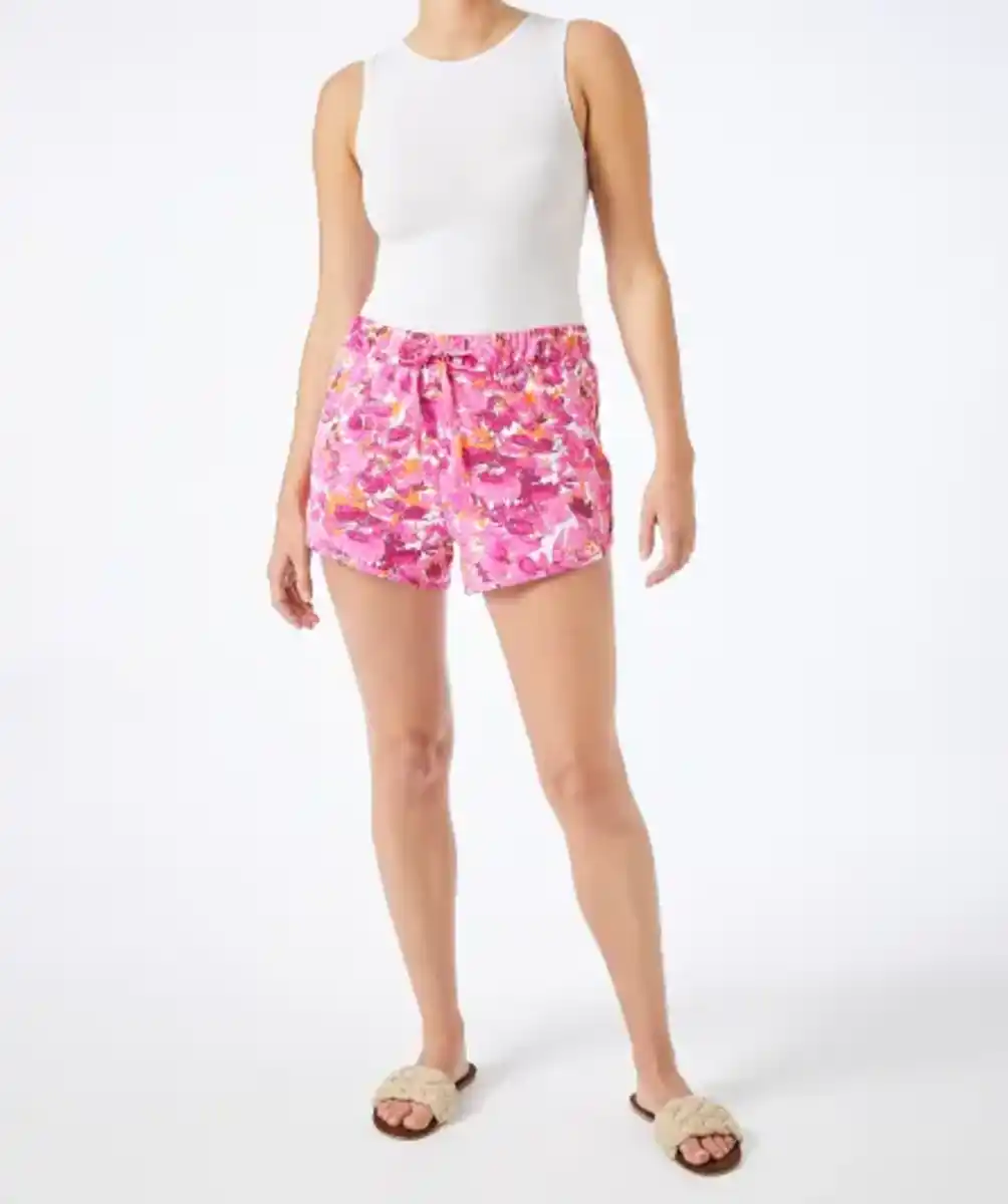 Bild 1 von Shorts mit Blumenmuster, Blumendruck