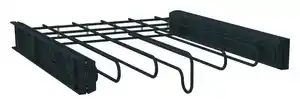 Hosenhalter 'UNIT' aus Metall in Anthrazit, Anthrazit