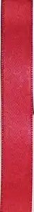 DEKOWELT Geschenkband Doppelsatin bordeaux, 7 m
