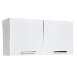 Mid.you Küchenoberschrank, Weiß, Holzwerkstoff, 1 Fächer, 100x50x31 cm, hängend, Küchen, Küchenmöbel, Küchenschränke, Küchenoberschränke