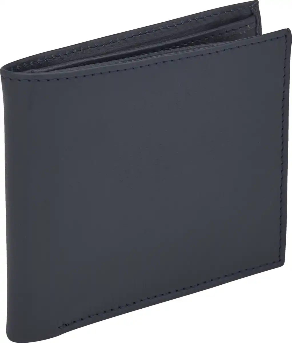 Bild 1 von IDEENWELT Leder Geldbörse indigo blau SA-208