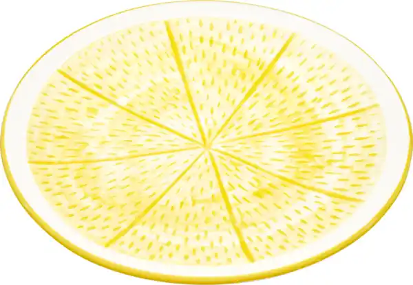 Bild 2 von DEKOWELT DEKO-TELLER ZITRONE/ ERDBEERE