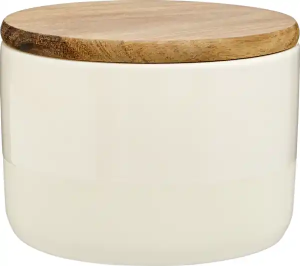 Bild 2 von DEKOWELT KERAMIKDOSE GRÜN CREME