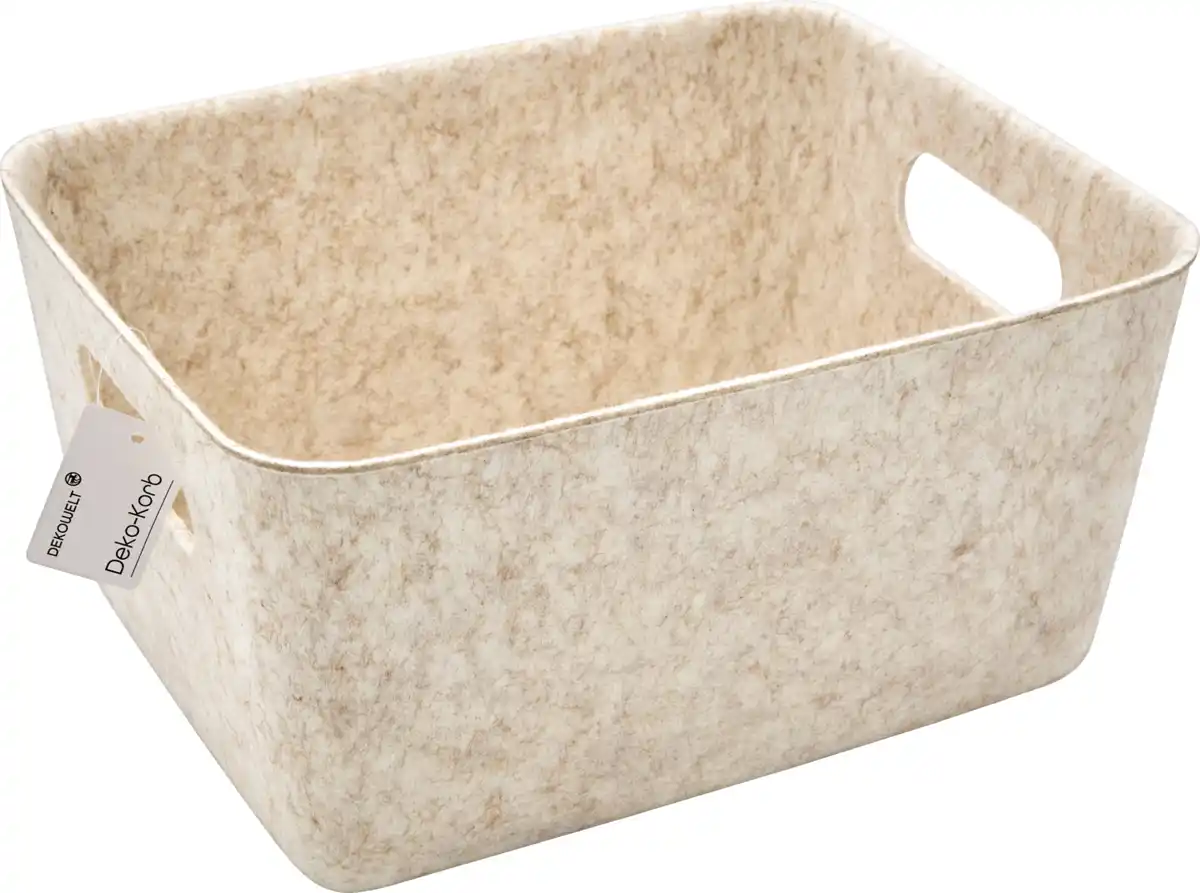 Bild 1 von DEKOWELT Deko Korb Filz groß