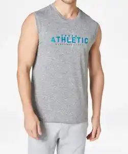 Sport-Tanktop in Melange, grau melange