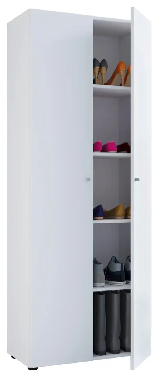 Bild 1 von Mehrzweckschrank Vandol ca.70x178x40cm Weiß, Weiß