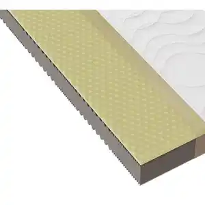 Beco Kaltschaummatratze, Weiß, Textil, H3 + H4, Füllung: Polyester, rechteckig, 140x200 cm, Made in Germany, Oeko-Tex® Standard 100, Bezug abnehmbar/waschbar, Ober- und Unterseite versteppt, für