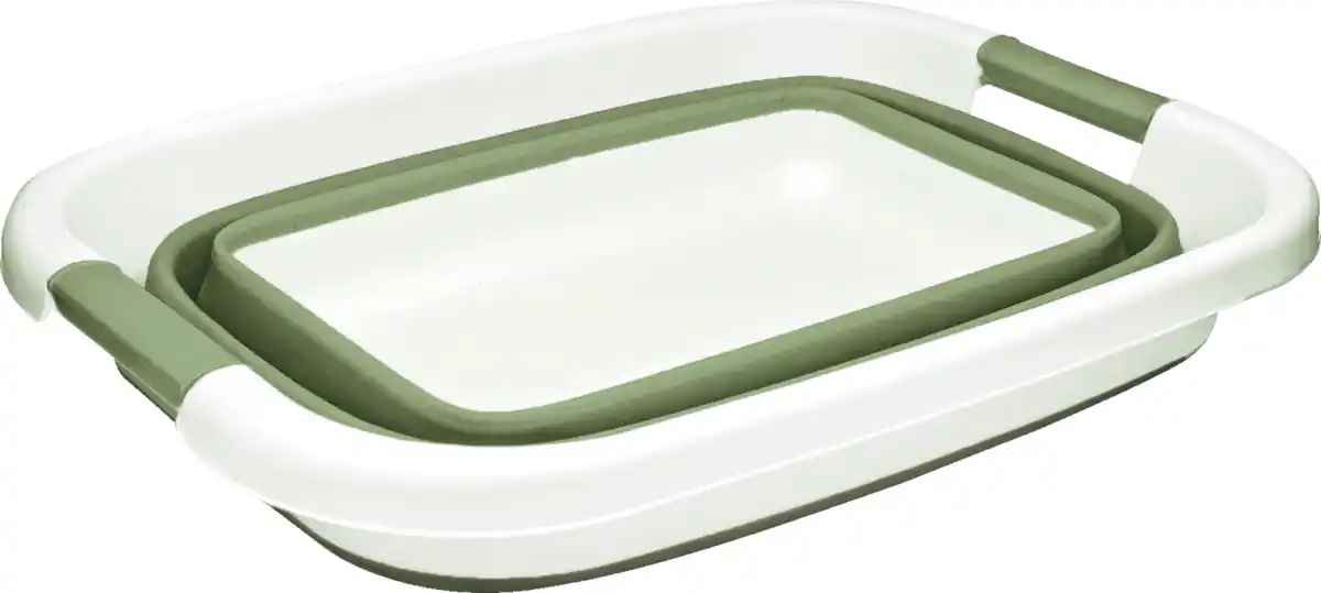 Bild 2 von IDEENWELT Faltbarer Wäschekorb, grün