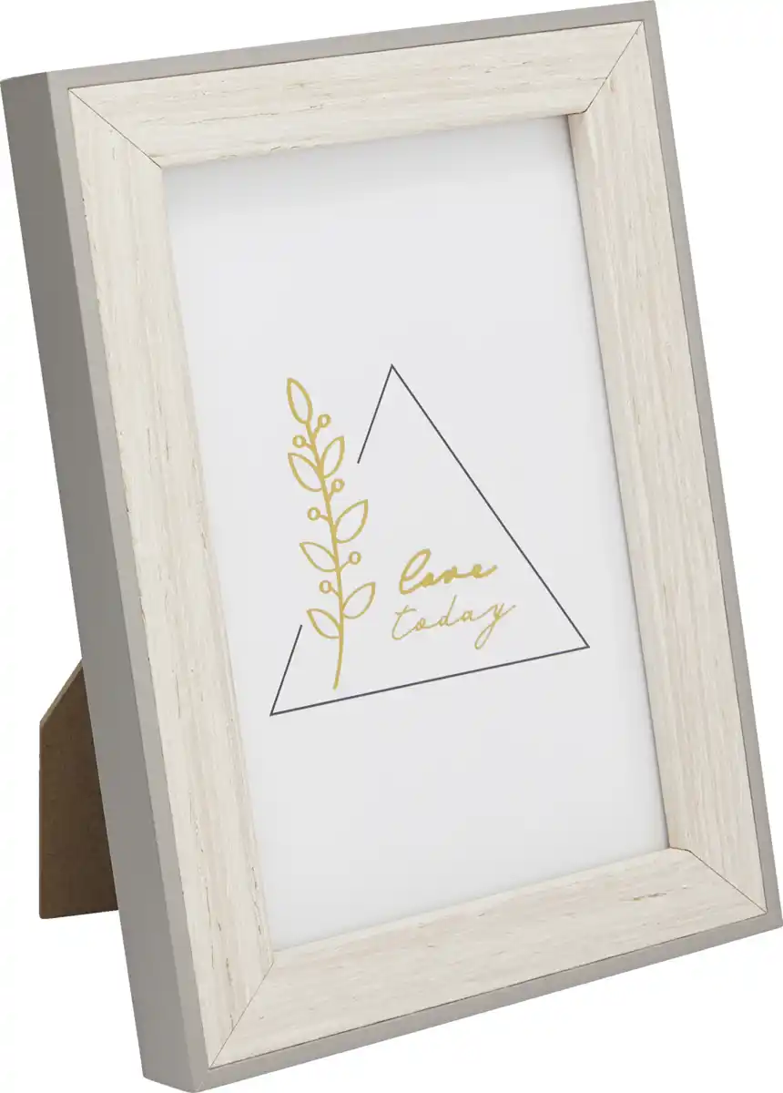 Bild 2 von IDEENWELT FSC Holzrahmen grau 10x15cm