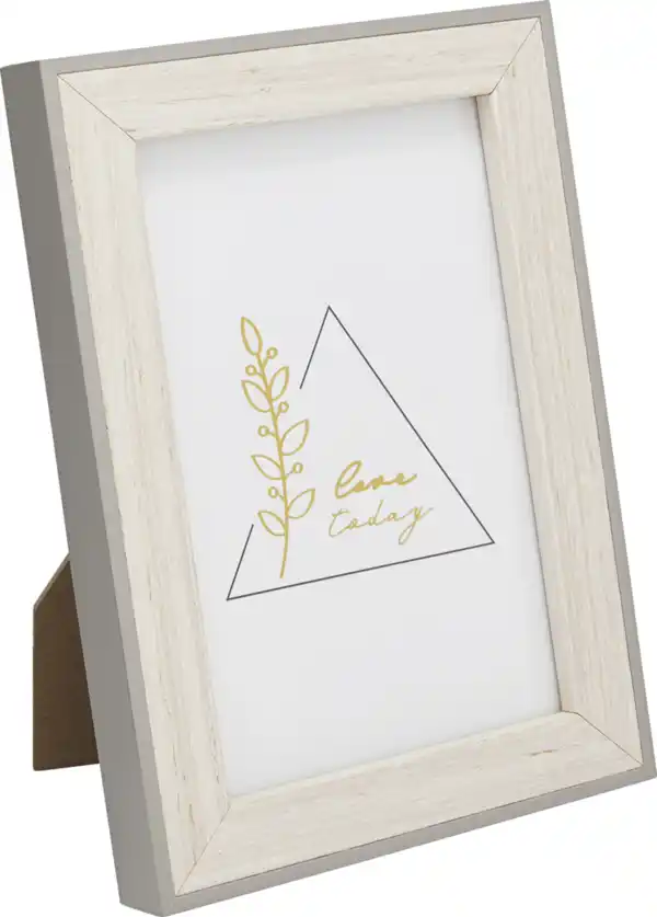 Bild 2 von IDEENWELT FSC Holzrahmen grau 10x15cm