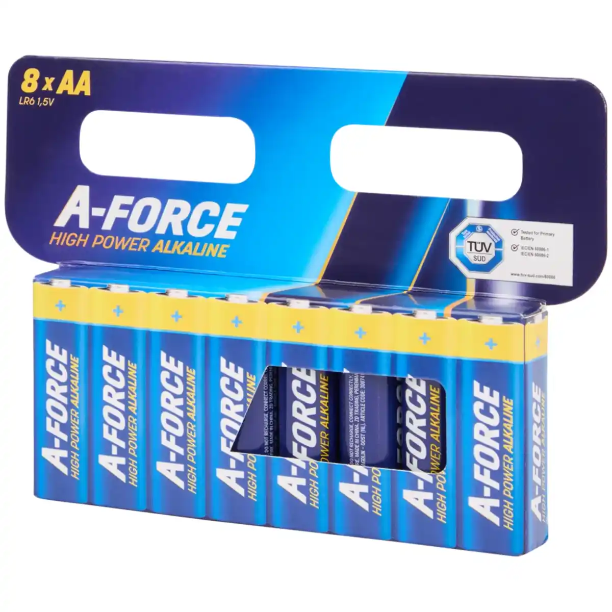 Bild 1 von A-Force High Power Alkaline Batterien AA