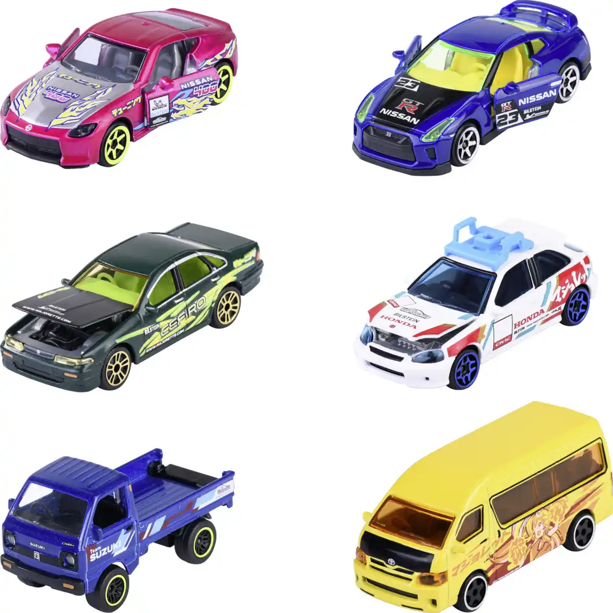 Bild 2 von Dickie Toys Majorette Japan Deluxe Cars, 6-sort