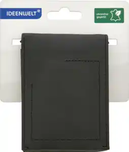 IDEENWELT Leder Geldbörse 1023-83