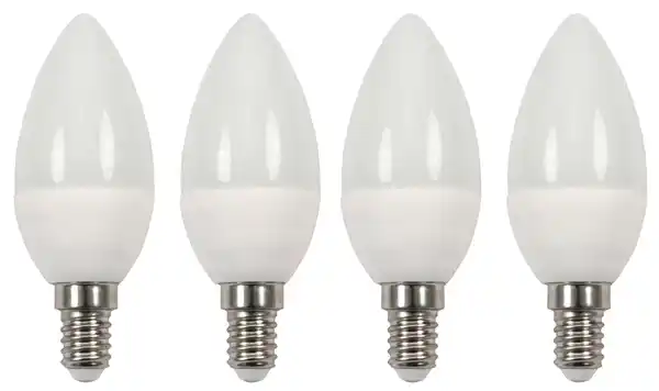 Bild 1 von LED-Leuchtmittel Multi max. 5,5 Watt, 4 Stück, Weiß