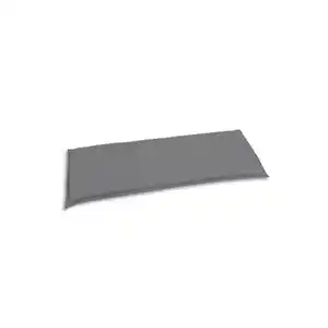 Xxxl Bankauflage, Grau, Textil, Uni, Füllung: Schaumstoff, Vlies, 48x6x115 cm, Oeko-Tex® Standard 100, pflegeleicht, Outdoor-Kissen, Outdoor-Sitzkissen
