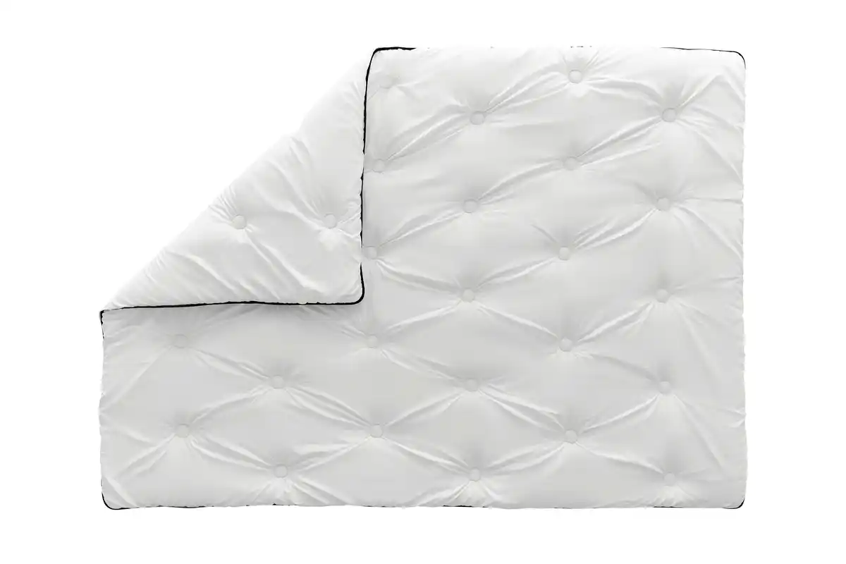 Bild 1 von Bettdecke Dacron Microfiber ca. 155x220x7 cm Weiß, Weiß