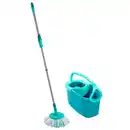 Bild 1 von Leifheit Bodenreinigungs-Set Clean Twist Disc Mop, 3-teilig, 109-140 cm, Haushaltsreinigung, Wischen & Reinigen