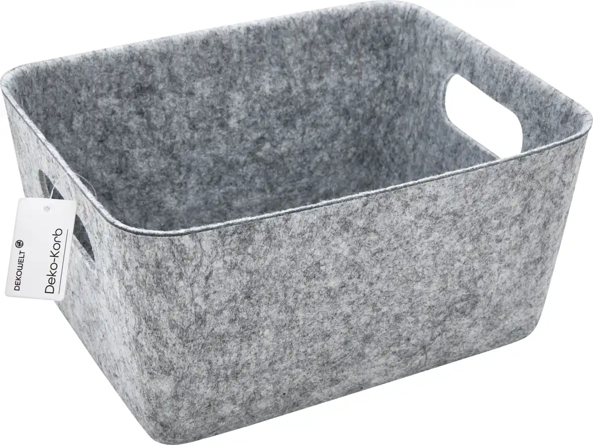 Bild 3 von DEKOWELT Deko Korb Filz groß