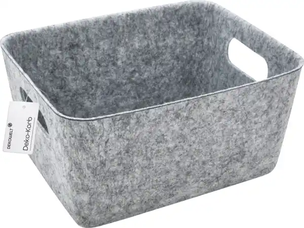 Bild 3 von DEKOWELT Deko Korb Filz groß