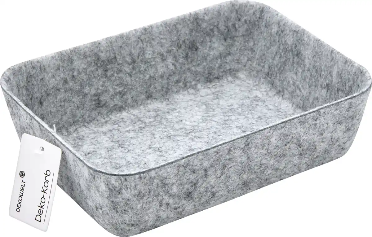 Bild 3 von DEKOWELT Deko Korb Filz mittel