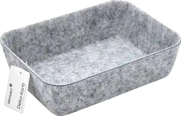 Bild 3 von DEKOWELT Deko Korb Filz mittel