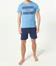 Bild 1 von Kurzer Pyjama, blau