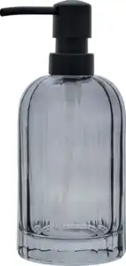 IDEENWELT SEIFENSPENDER Glas schwarz