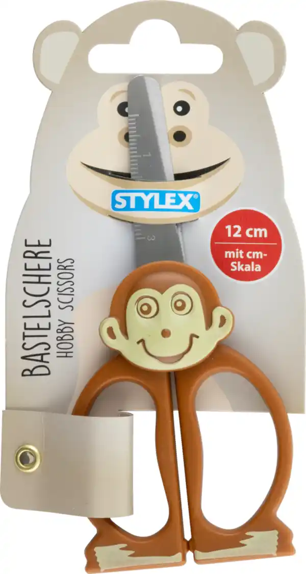 Bild 2 von Stylex Motiv-Kinderschere Tiere