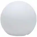 Bild 1 von New Garden AUßENKUGELLEUCHTE Buly, Weiß, Transparent, Kunststoff, LED-Leuchtmittel austauschbar, Lampen & Leuchten, Außenbeleuchtung, Außenleuchten