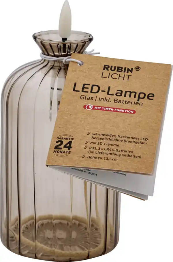 Bild 2 von RUBIN LICHT LED Lampe grün/beige