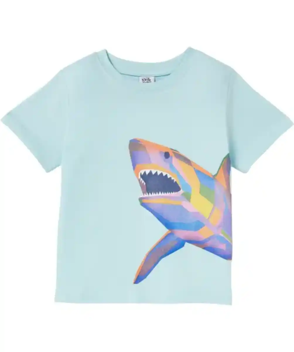 Bild 1 von T-Shirt Hai, hellblau