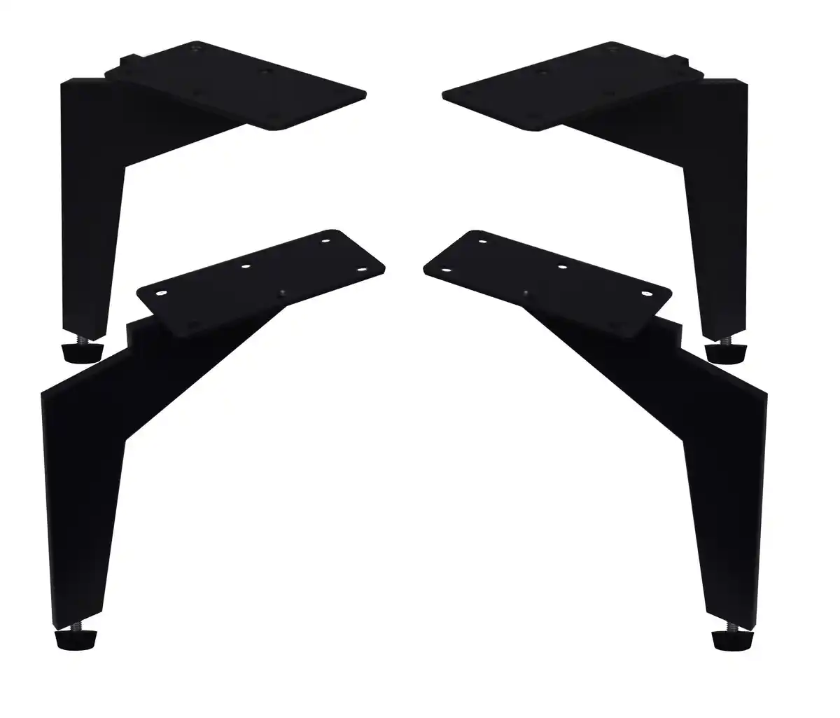 Bild 1 von Fußset Silverstone Grau/Schwarz, Grau, Schwarz