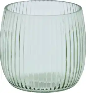 RUBIN LICHT Glaswindlicht Rillen pastell klein