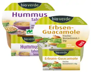 Hummus Tahini oder Erbsen-Guacamole