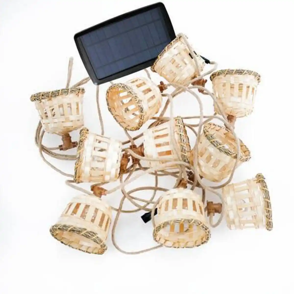 Bild 1 von New Garden Solarleuchte Aurora, Natur, Naturmaterialien, 800x21.5x13.5 cm, Lampen & Leuchten, Außenbeleuchtung, Solarleuchten