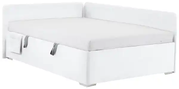 Bild 1 von Bett Remi Weiß ca. 140x200cm, Weiß