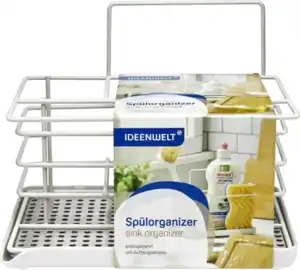 IDEENWELT Spülorganizer weiß