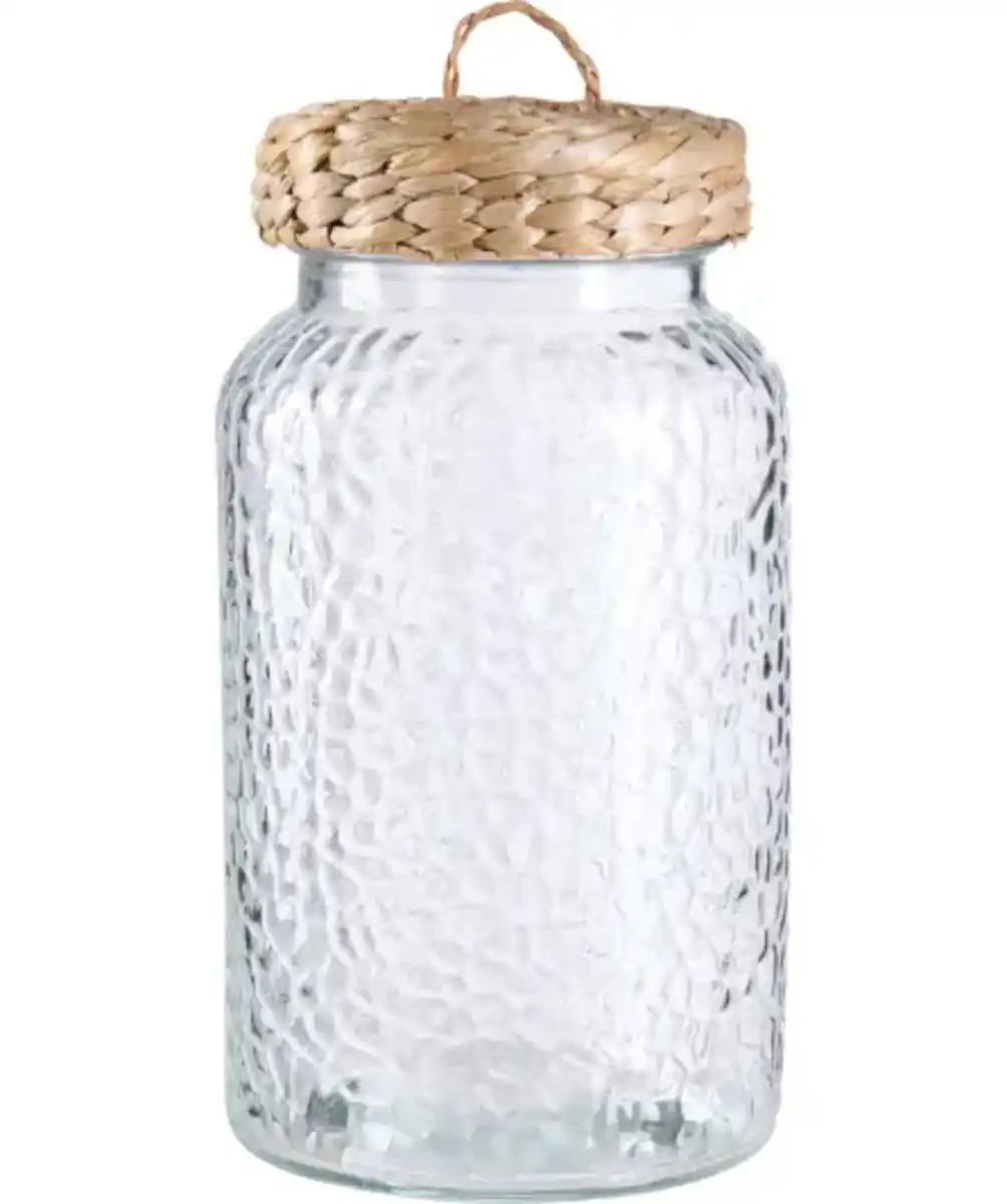 Bild 1 von Vorratsglas mit Jutedetails, transparent