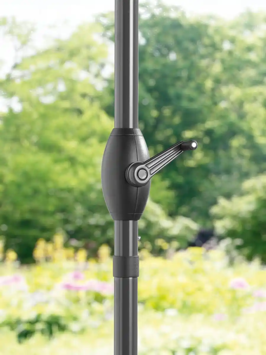 Bild 2 von COUNTRYSIDE® Sonnenschirm mit Solar-LED-Beleuchtung