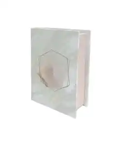 Geschenkbox in Buchform, rosa