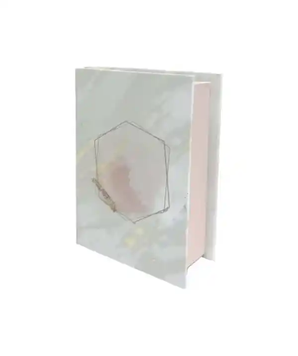 Bild 1 von Geschenkbox in Buchform, rosa