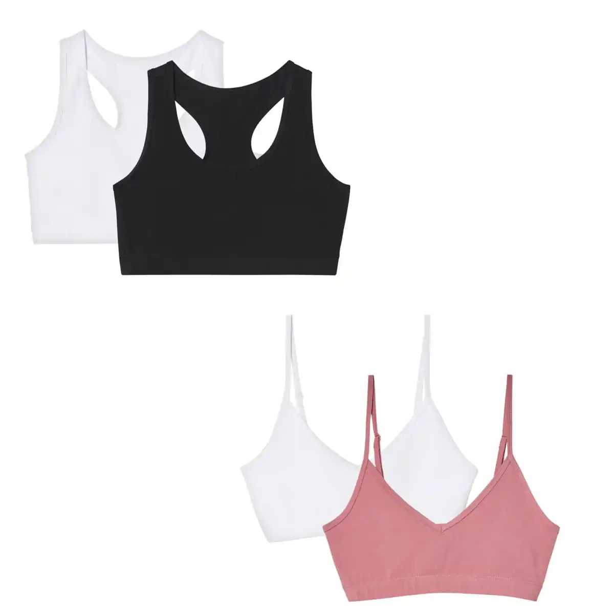 Bild 1 von HIP&HOPPS® Mädchen-Bustiers, 2-St.-Packg.