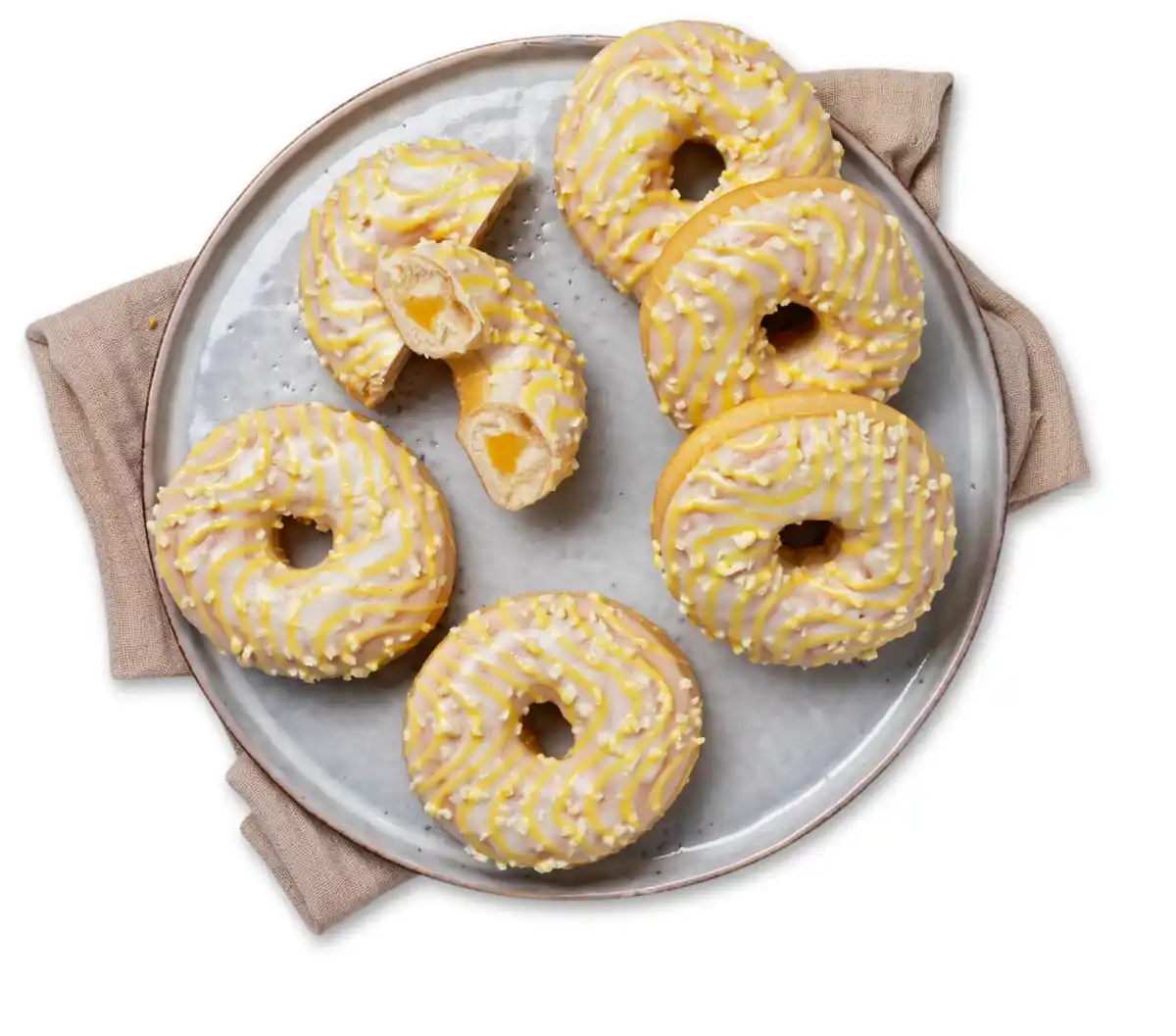 Bild 1 von Donut Lemon-Cheesecake, Stück