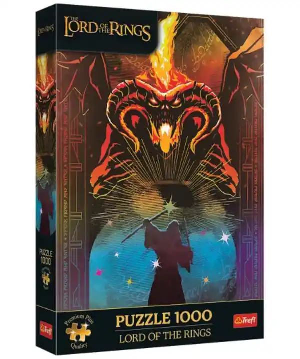 Bild 1 von Lord of the Rings Trefl Lizenz Puzzle 1.000 Teile, schwarz