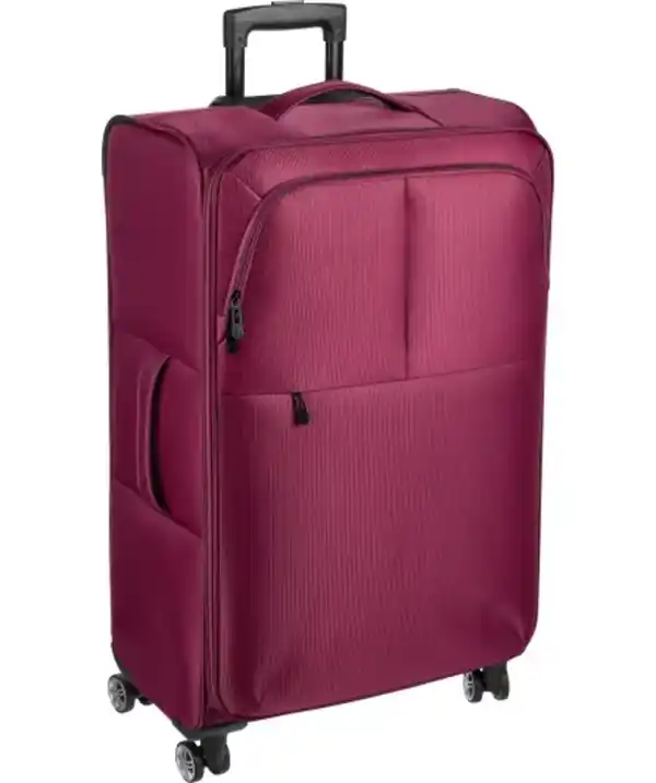 Bild 1 von Bordeauxfarbener Stoff-Trolley, bordeaux