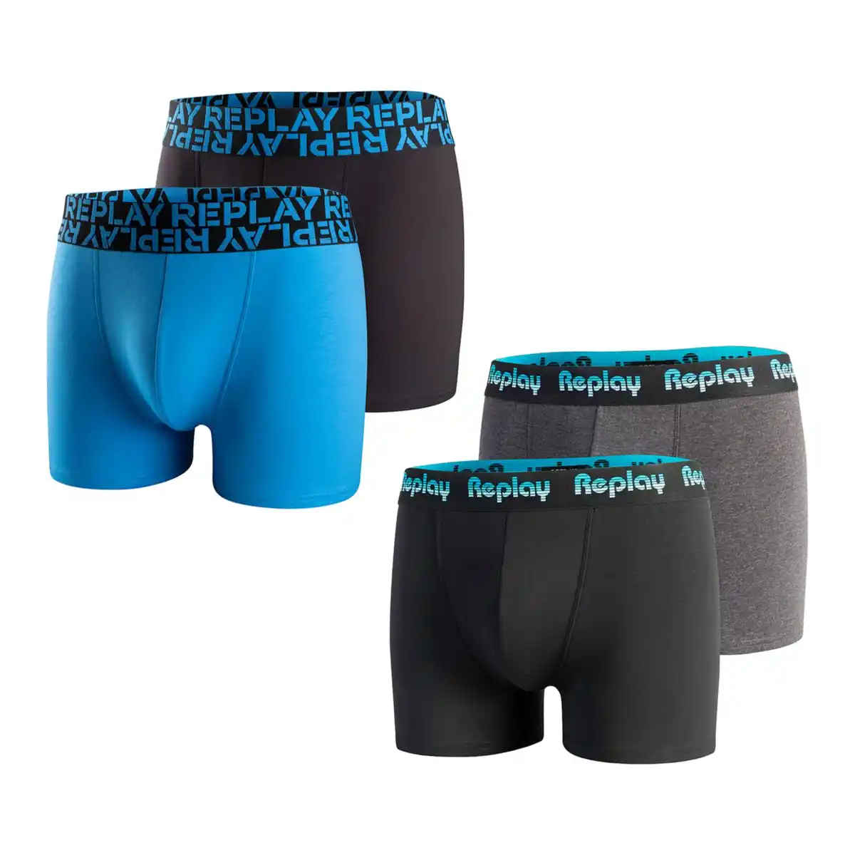 Bild 1 von REPLAY Herren-Retroboxer, 2-St.-Packg.