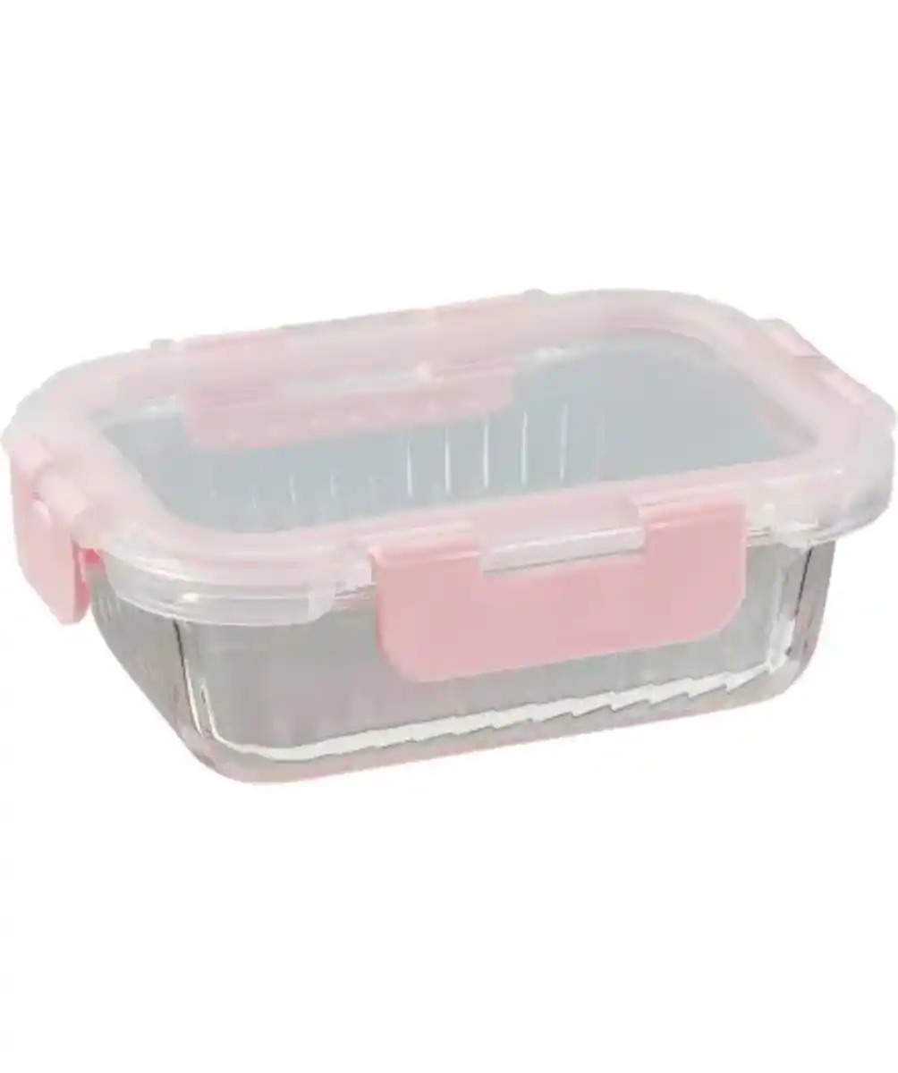 Bild 1 von Vorratsglas mit Deckel, rosa